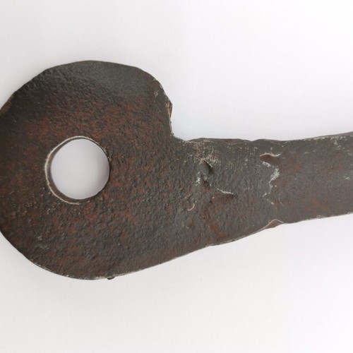 Butcher's cleaver used, kiln-made from 1900 era