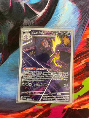 Pokemon Toxtricity card new condition