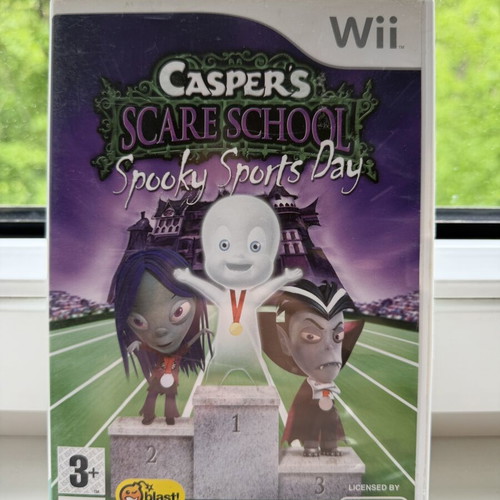 Casper's Scare School Spooky Sports Day Nintendo Wii game used