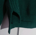 Calliope medium green pullover like new