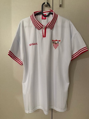 Retro Almeida Sevilla Football Jersey size L like new