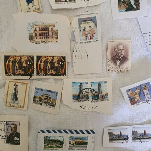 Various used stamps