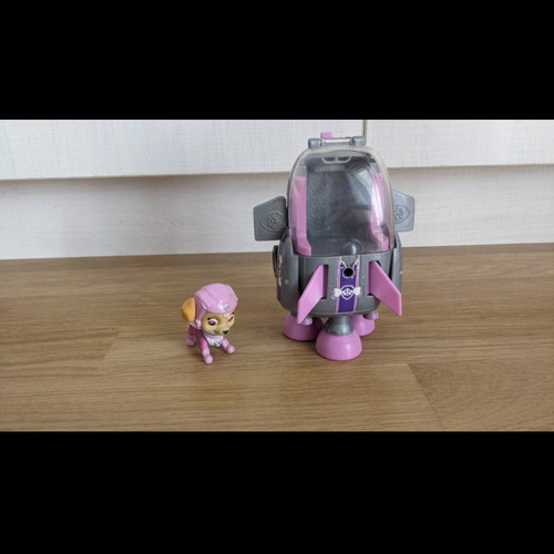 Paw Patrol Skye with vehicle used