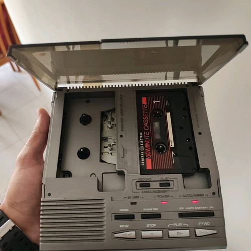 General cassette recorder used, cassette does not play
