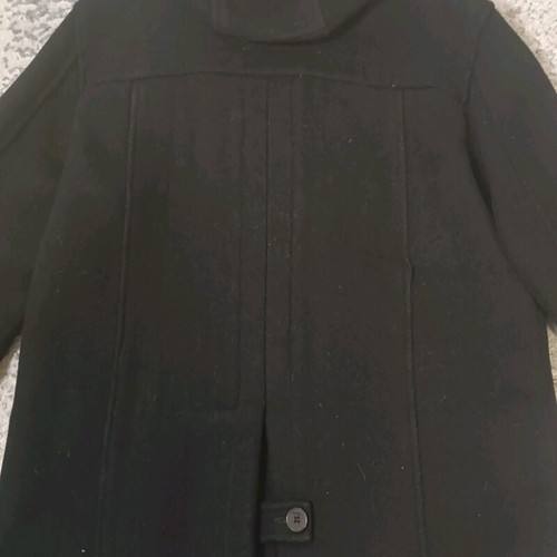 Pull& Bear coat used, dark blue with checkered lining