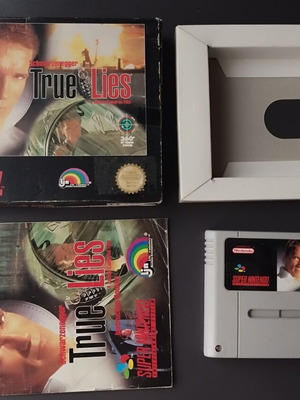 Nintendo SNES παιχνίδι True Lies μεταχειρισμένο, αγγλική έκδοση