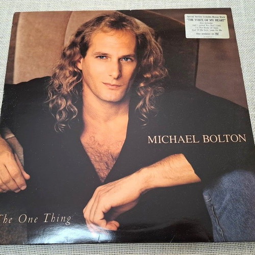 Michael Bolton The One Thing LP like new, rock
