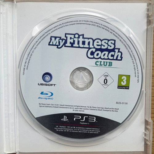 My Fitness Coach Club for PlayStation 3 like new