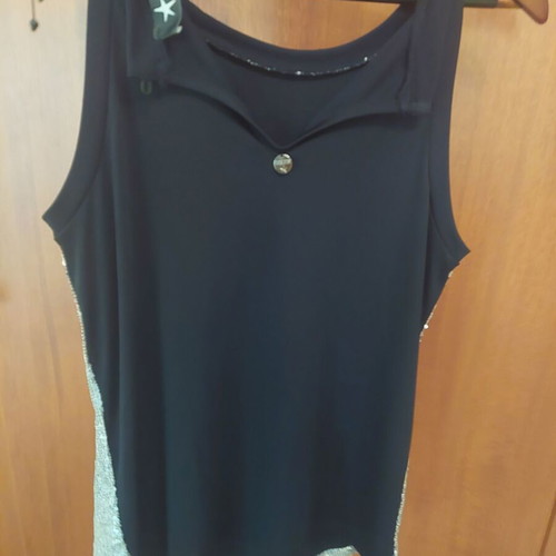 Sequin blouse like new, size M