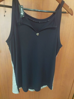 Sequin blouse like new, size M