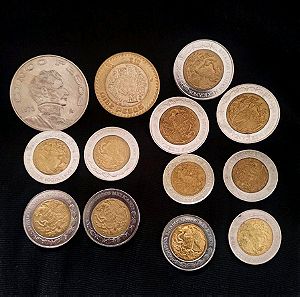 13 νομίσματα από ΜΕΞΙΚΟ