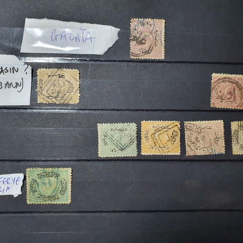 Duloz Ottoman Turkey used with stamps from Veria and others
