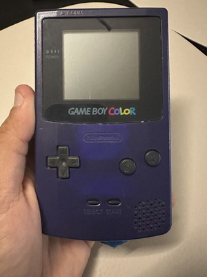 Nintendo Game Boy Color Grape με αντάπτορα