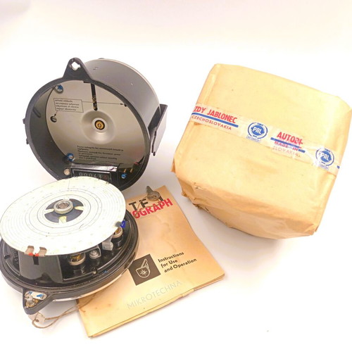 Mikrotechna TF1 Vintage Tachograph NOS from Czechoslovakia