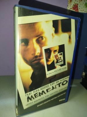 Memento VHS tape used with subtitles