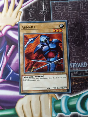 Armaill Yu-Gi-Oh! card near mint condition