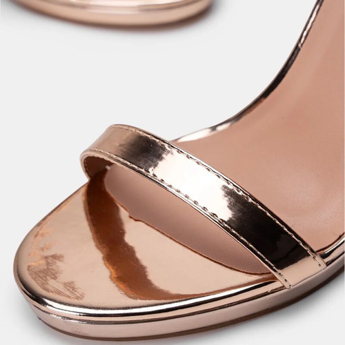 Bozikis rose gold heels like new, size 38