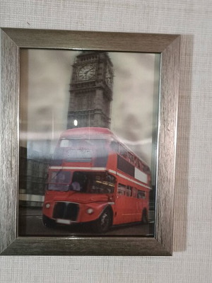3D London Photo Frame 18×23 cm new