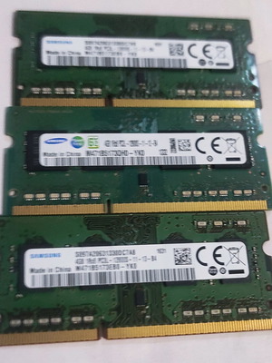 Samsung PC3L 12800S SODIMM 3x4GB used RAM modules