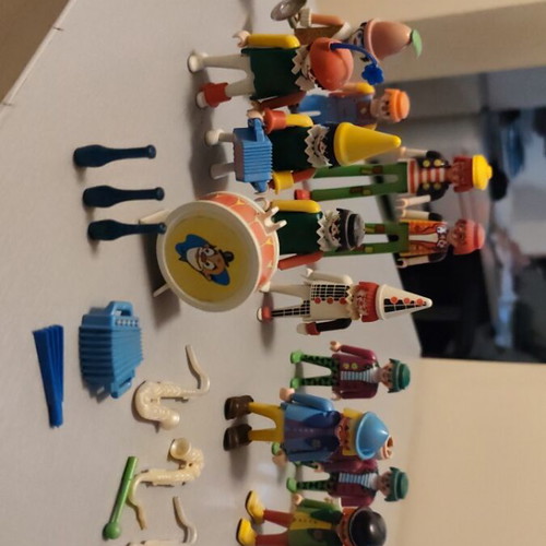 Playmobil clown collection used with defective figure