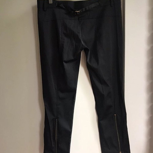 Relish women's fitted low-rise pants like new, black
