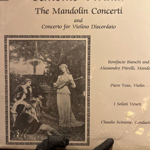 Antonio Vivaldi The Mandolin Concerti And Concerto For Violino Discordato used