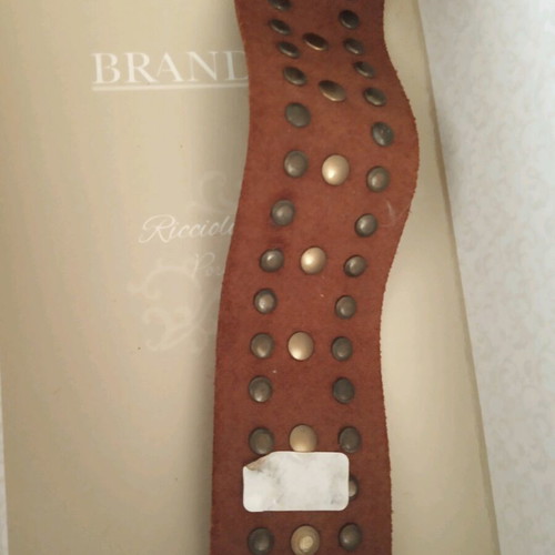 Leather bracelet new with trucks