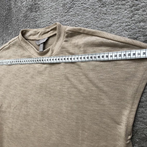 H&M women's blouse like new, gold effect, size M