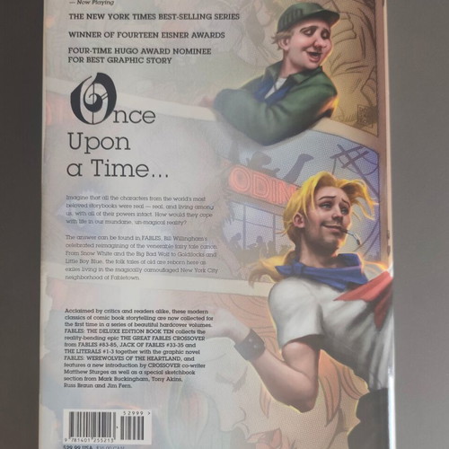 Fables The Deluxe Edition Book 10 like new