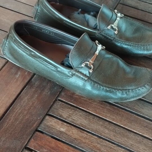 Dolce & Gabbana Original Leather Driving Loafers EU 45 like new, brown