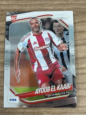 2025-26 Panini Prizm FIFA Soccer RC Ayoub El Kaabi card like new