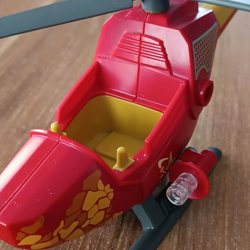 Playmobil helicopter used
