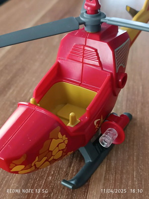 Playmobil helicopter used