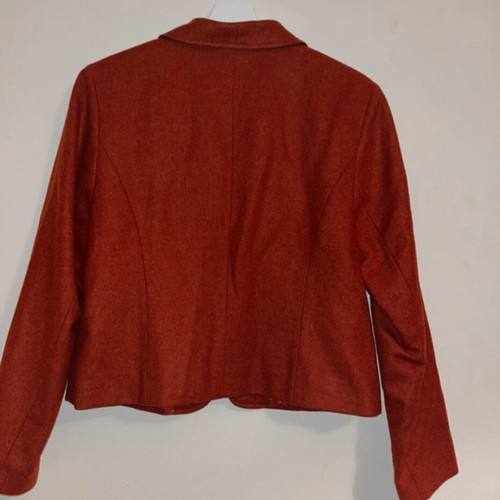 Berwin & Wolff women's jacket 40/L wool like new, brick color