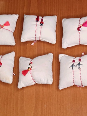 Handmade Martakia new, adjustable, multicolored