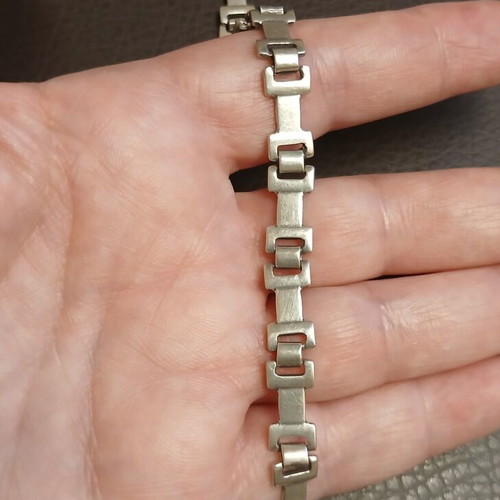 Silver 925 chain bracelet like new