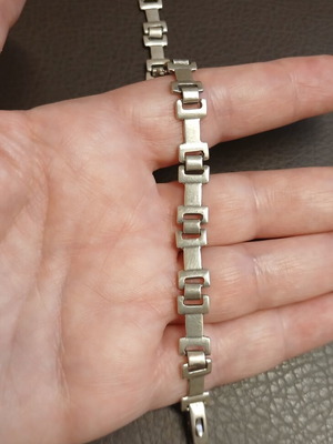Silver 925 chain bracelet like new