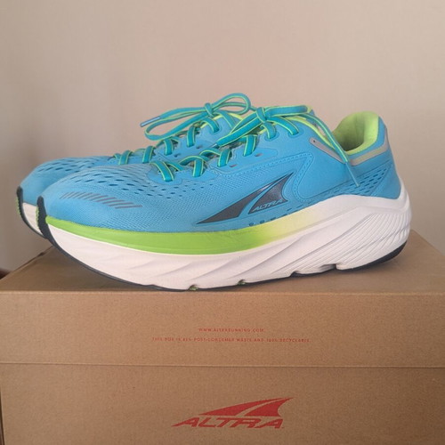 Altra VIA Olympus men's running shoes size 42, turquoise and white
