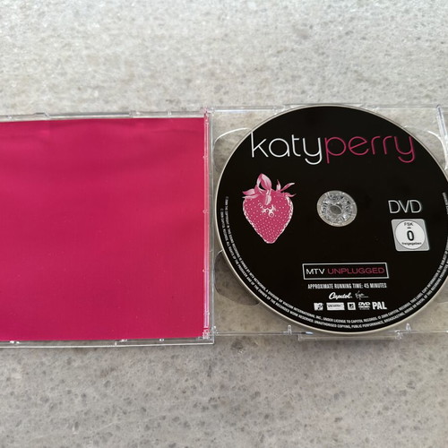 Katy Perry MTV Unplugged CD & DVD limited edition, like new