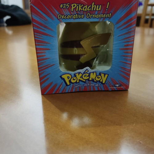 Pokemon Pikachu 1999 decorative ornament new, sealed