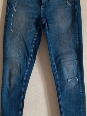 Fitted jeans Zara, size S 36 8, blue