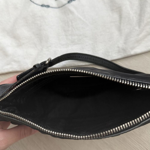 Prada vintage nylon shoulder bag, black