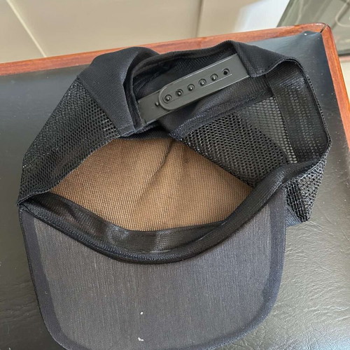 Jeepney jockey hat used, black, adjustable