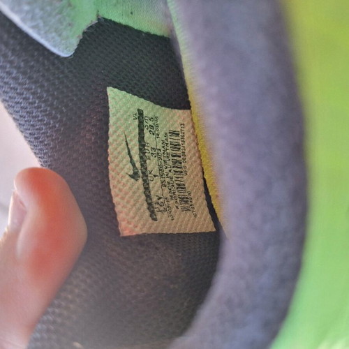 Nike football shoes used size 33 green and black