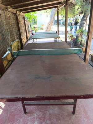 Ping pong tables used, outdoor, set of 2