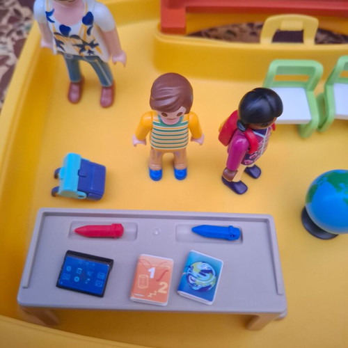 Playmobil School Classroom and Doctor Set like new
