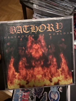 Bathory Destroyer Of Worlds CD like new, black metal