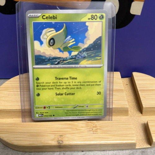 Celebi Pokémon card new