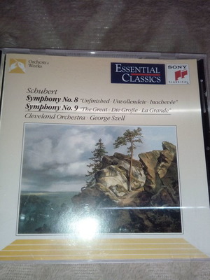 Schubert Symphonies No. 8 and No. 9 CD like new, classical