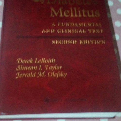 Diabetes Mellitus medical book like new with hardcover leatherette